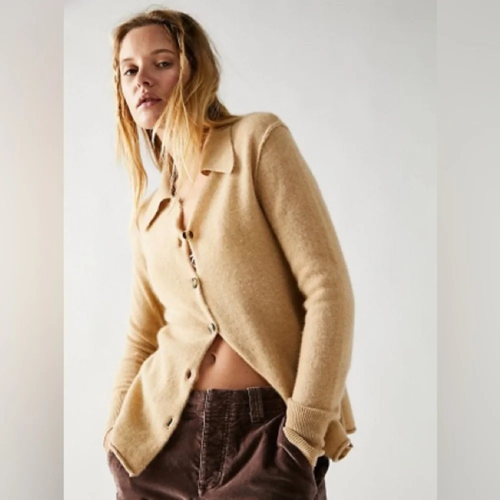 Free People Paloma Cashmere Cardigan